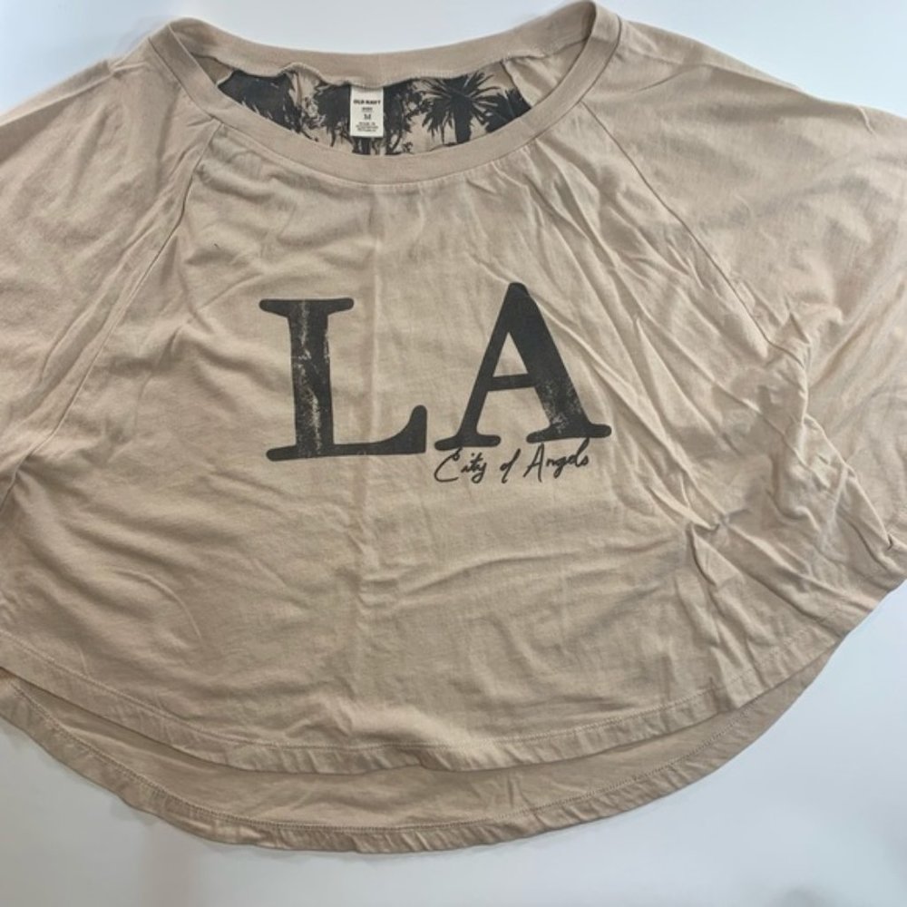 Old Navy | Los Angeles Palm Tree Medium Top Oversized Kimono Style - Picture 4 of 8